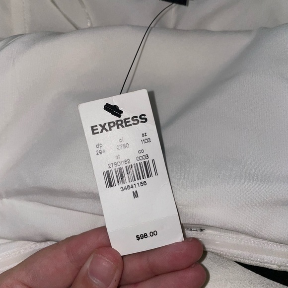 NWT Express Strapless dress - Picture 4 of 4